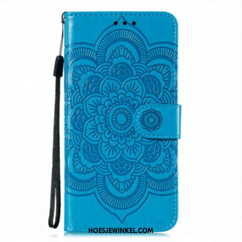 Folio-hoesje voor Samsung Galaxy S21 5G Volledige Mandala