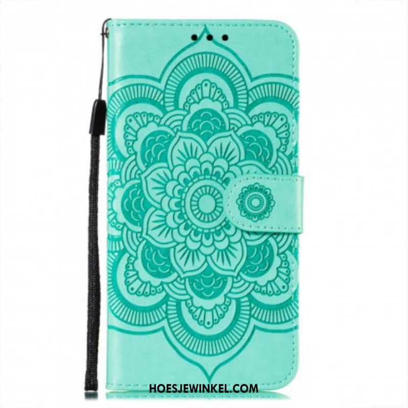 Folio-hoesje voor Samsung Galaxy S21 5G Volledige Mandala