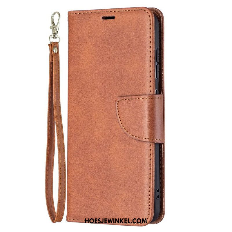 Folio-hoesje voor Samsung Galaxy S21 FE Flip Case Gladde Flap Schuin