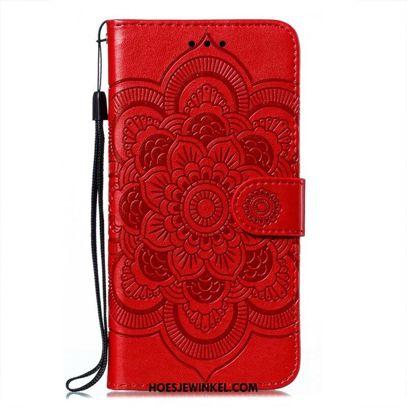 Folio-hoesje voor Samsung Galaxy S21 FE Volledige Mandala