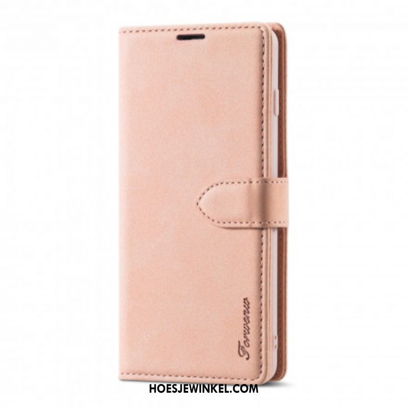 Folio-hoesje voor Samsung Galaxy S21 Plus 5G Kunstleer Forwenw