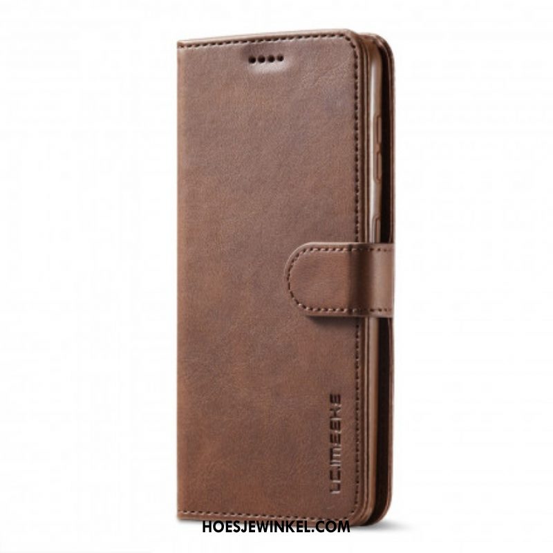 Folio-hoesje voor Samsung Galaxy S21 Plus 5G Lc.imeeke Ledereffect