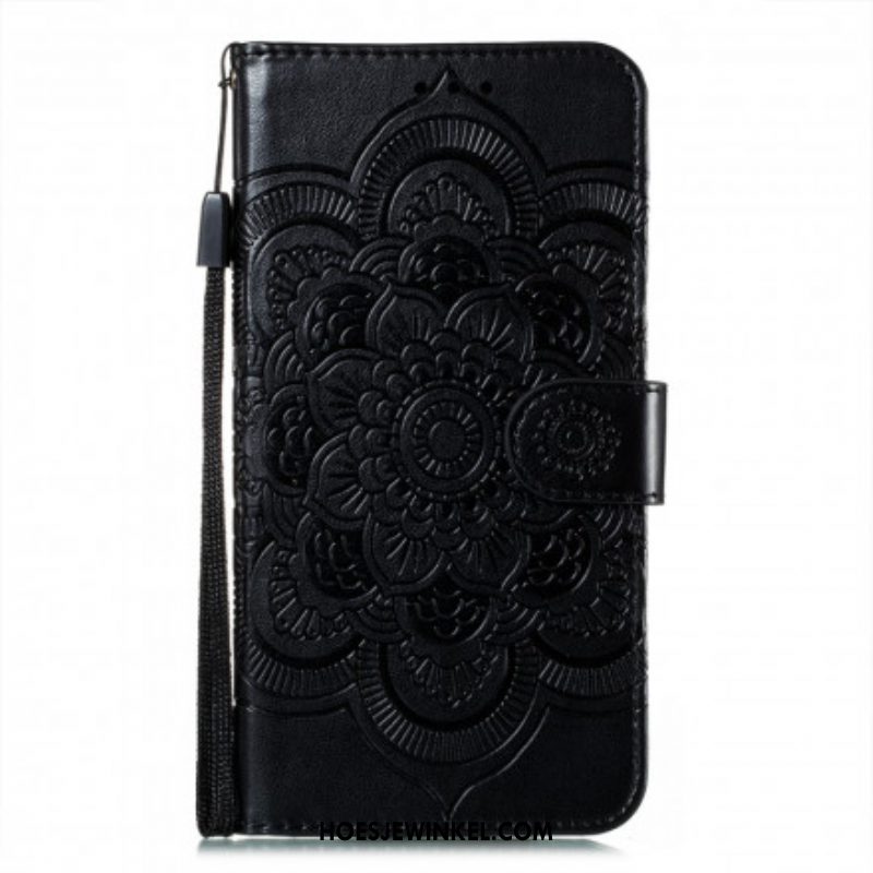 Folio-hoesje voor Samsung Galaxy S21 Ultra 5G Volledige Mandala