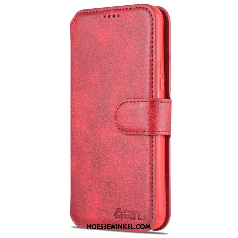 Folio-hoesje voor Samsung Galaxy S22 5G Azns Retro