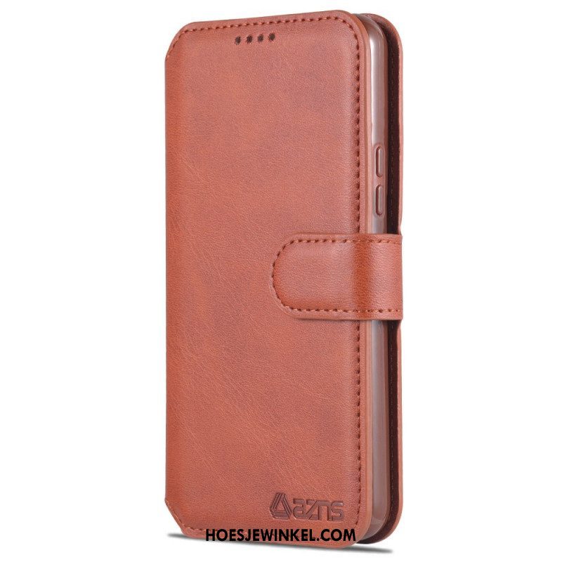 Folio-hoesje voor Samsung Galaxy S22 5G Azns Retro