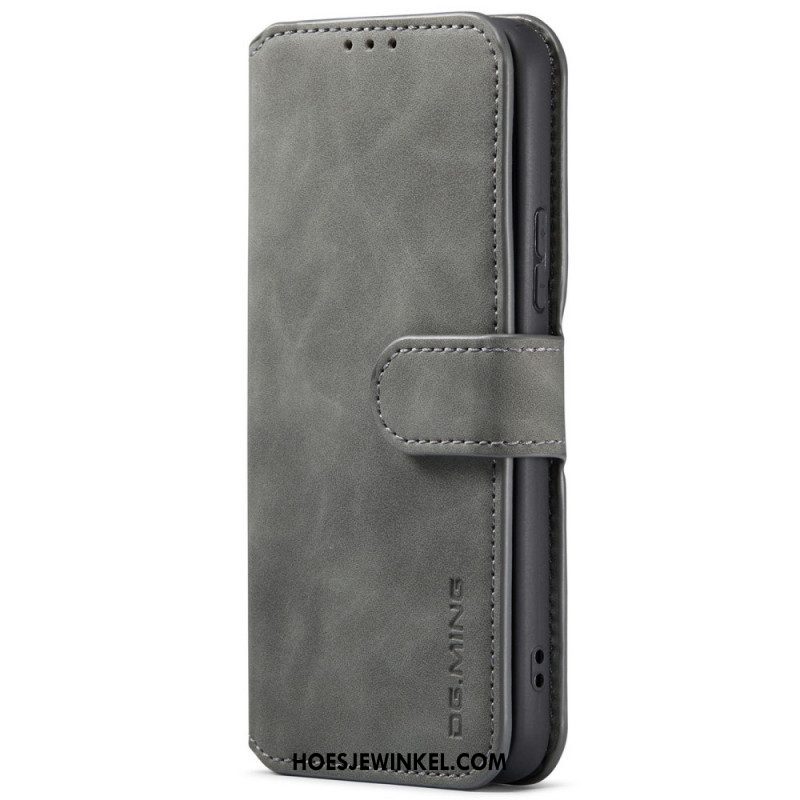 Folio-hoesje voor Samsung Galaxy S22 5G Dg.ming Retro