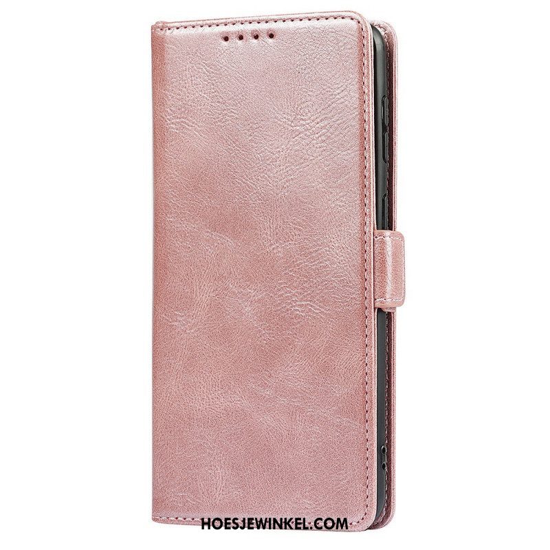 Folio-hoesje voor Samsung Galaxy S22 5G Stijl Leder Rfid-technologie