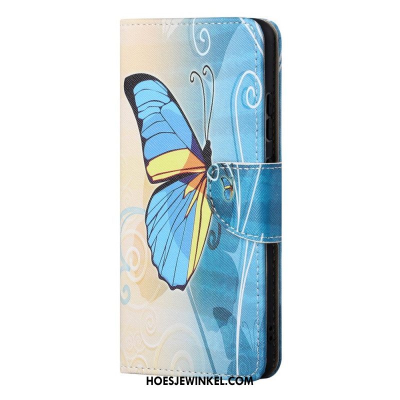 Folio-hoesje voor Samsung Galaxy S22 Ultra 5G Soevereine Vlinders