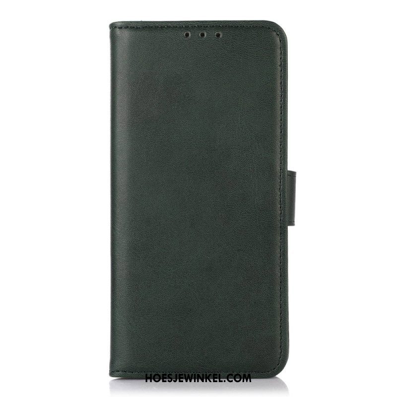 Folio-hoesje voor Samsung Galaxy S23 5G Leren Styling