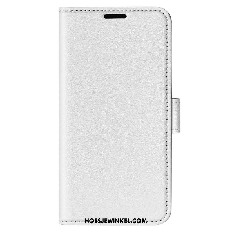 Folio-hoesje voor Samsung Galaxy S23 5G Vintage Leereffect