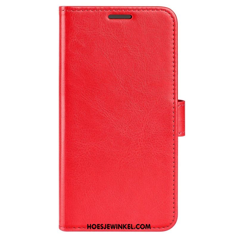 Folio-hoesje voor Samsung Galaxy S23 5G Vintage Leereffect