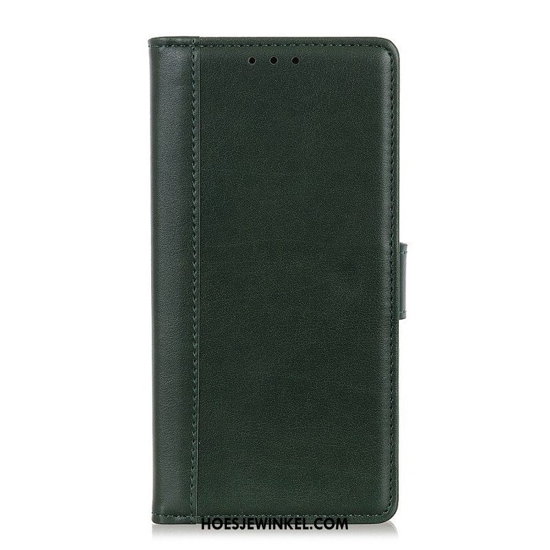 Folio-hoesje voor Samsung Galaxy S23 Plus 5G Leren Styling