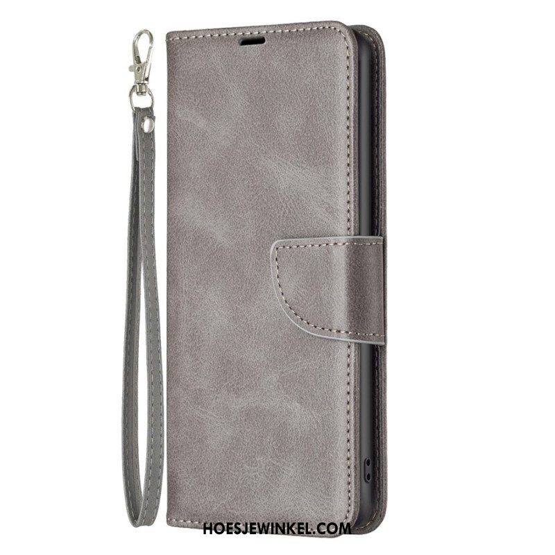 Folio-hoesje voor Samsung Galaxy S23 Plus 5G Schuine Sluiting