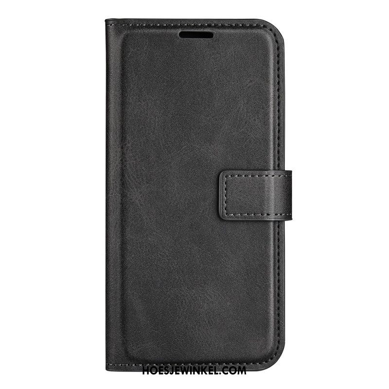 Folio-hoesje voor Samsung Galaxy S23 Plus 5G Stijl Leer Kleur