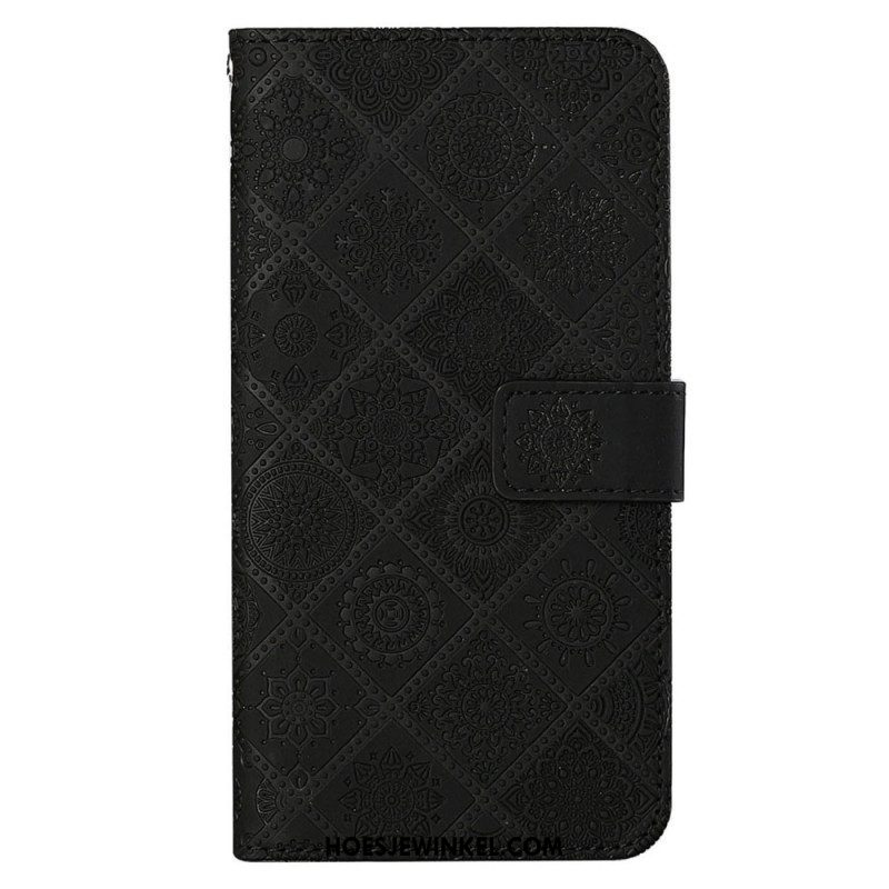 Folio-hoesje voor Samsung Galaxy S23 Plus 5G Tapijt Patroon