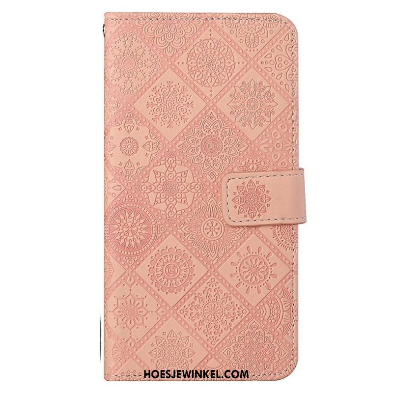 Folio-hoesje voor Samsung Galaxy S23 Plus 5G Tapijt Patroon