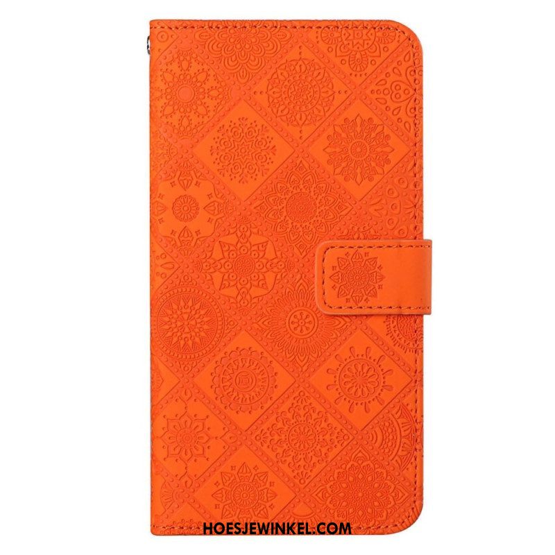 Folio-hoesje voor Samsung Galaxy S23 Plus 5G Tapijt Patroon