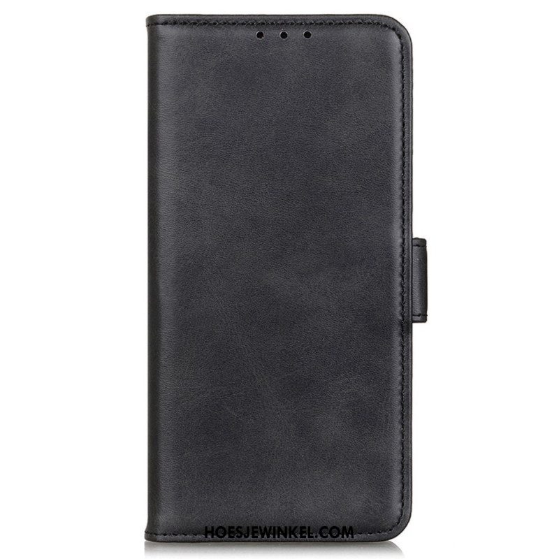 Folio-hoesje voor Samsung Galaxy S23 Ultra 5G Dubbele Sluiting