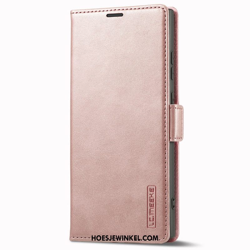 Folio-hoesje voor Samsung Galaxy S23 Ultra 5G Vintage Lc.imeeke