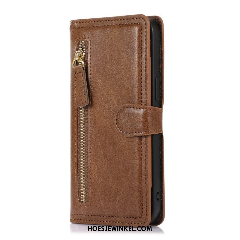 Folio-hoesje voor Samsung Galaxy S23 Ultra 5G Vintage Portemonnee