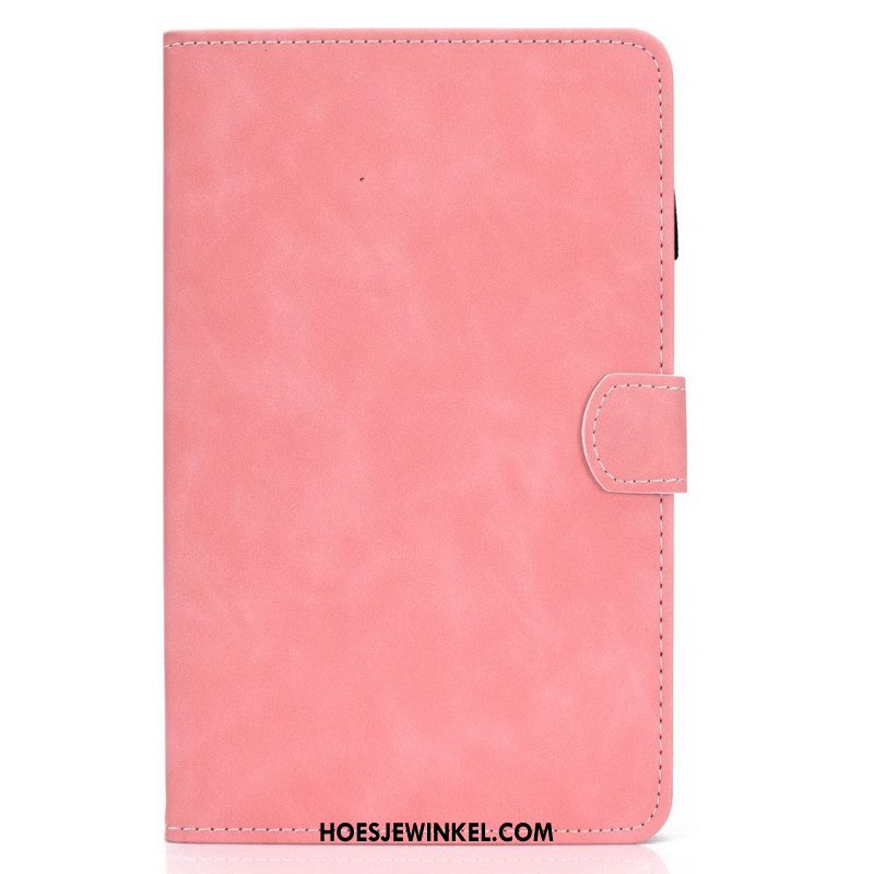 Folio-hoesje voor Samsung Galaxy Tab A8 (2021) Vintage Design Leereffect