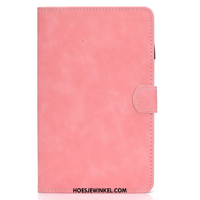 Folio-hoesje voor Samsung Galaxy Tab A8 (2021) Vintage Design Leereffect