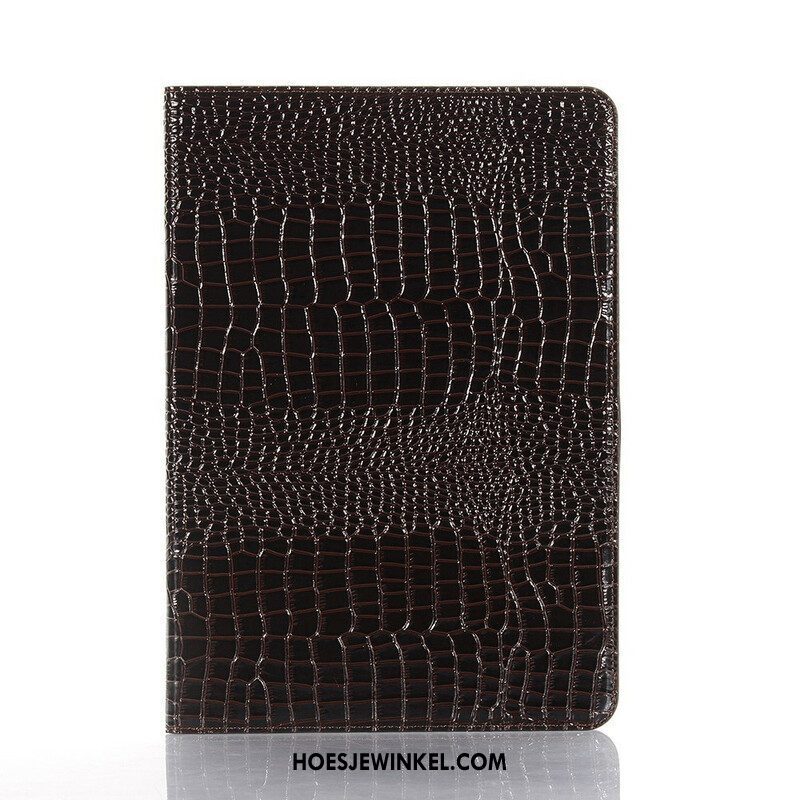 Folio-hoesje voor Samsung Galaxy Tab S8 Plus / Tab S7 Plus Krokodillenhuid-effect