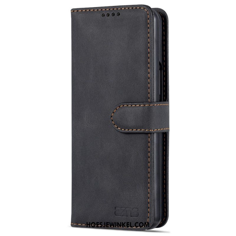 Folio-hoesje voor Samsung Galaxy Z Fold 3 5G Azns Leerstyling