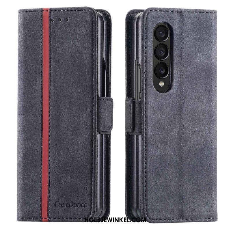 Folio-hoesje voor Samsung Galaxy Z Fold 4 Casedance Serie Waltz 001