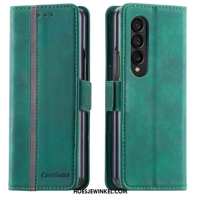 Folio-hoesje voor Samsung Galaxy Z Fold 4 Casedance Serie Waltz 001