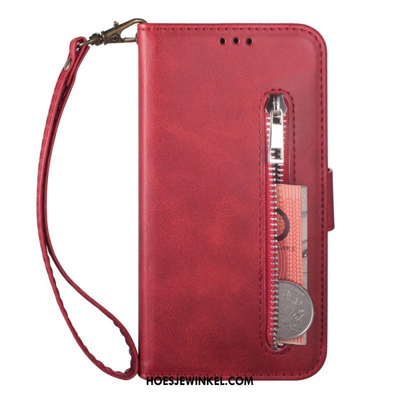 Folio-hoesje voor Samsung Galaxy Z Fold 4 Met Ketting Glamour Met Bandjes