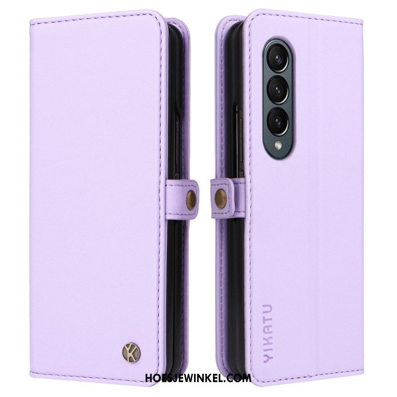 Folio-hoesje voor Samsung Galaxy Z Fold 4 Yikatu Yk-001