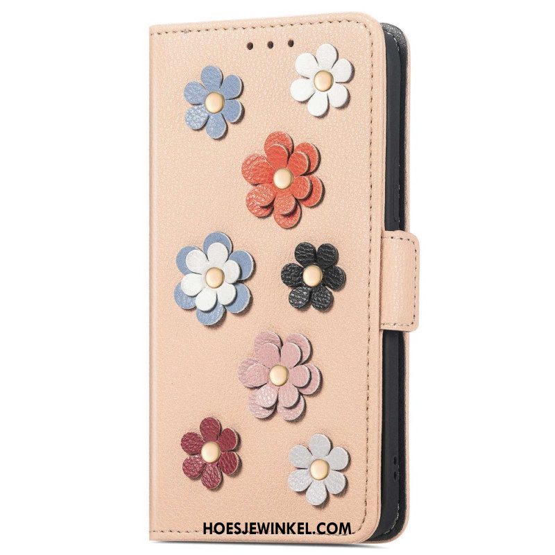 Folio-hoesje voor Sony Xperia 1 IV Decoratieve Bloemen