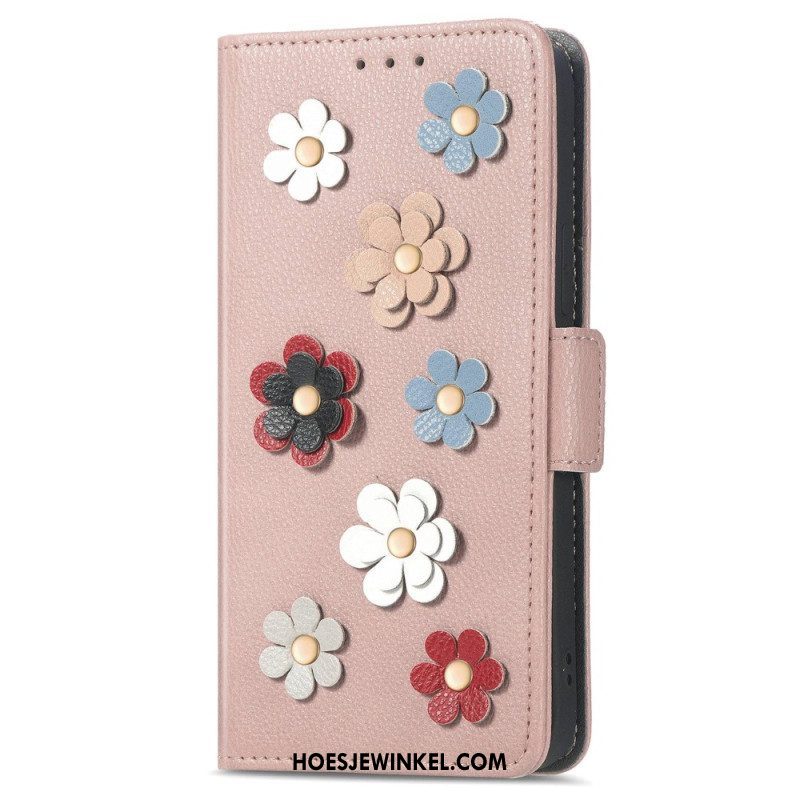 Folio-hoesje voor Sony Xperia 1 IV Decoratieve Bloemen