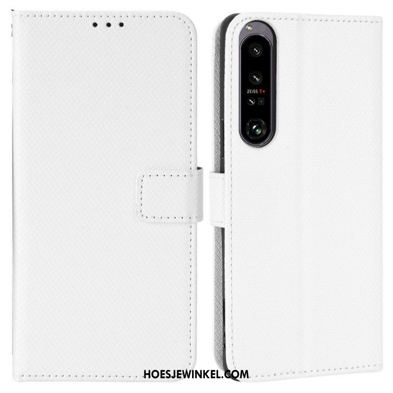 Folio-hoesje voor Sony Xperia 1 IV Gestyled Met Riem