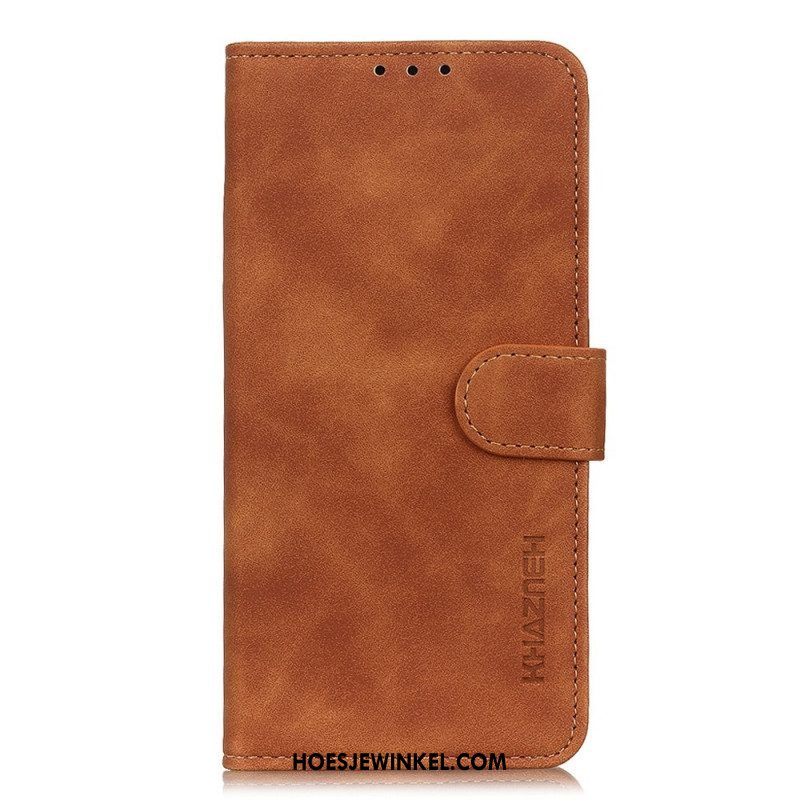 Folio-hoesje voor Sony Xperia 1 IV Khazneh Vintage Leereffect