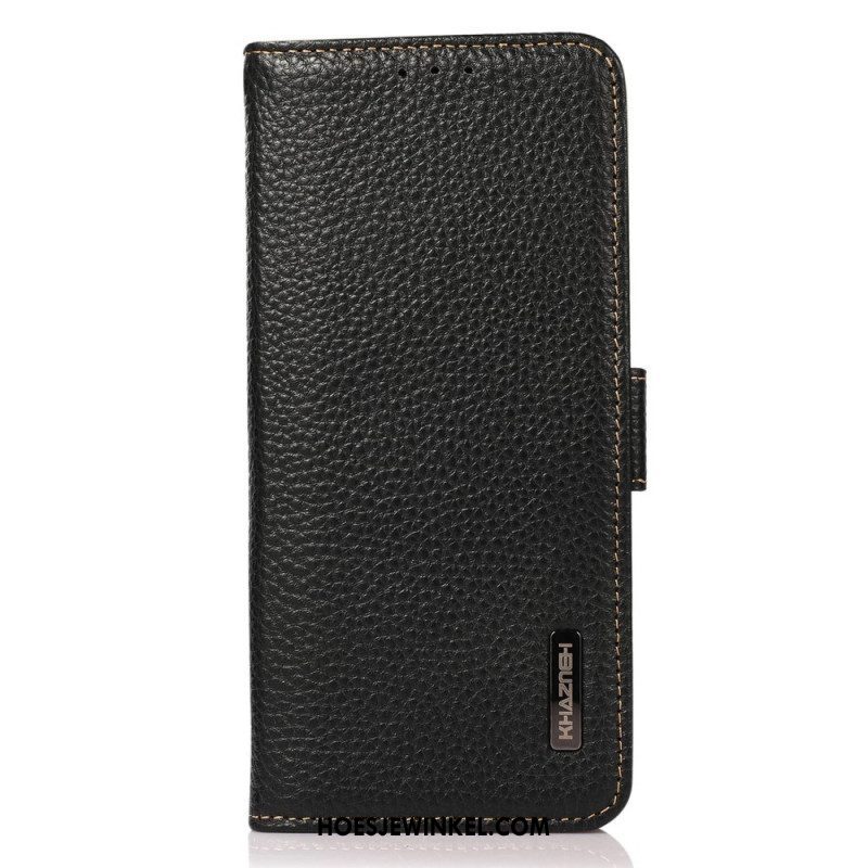 Folio-hoesje voor Sony Xperia 10 IV Lychee Leer Khazneh Rfid