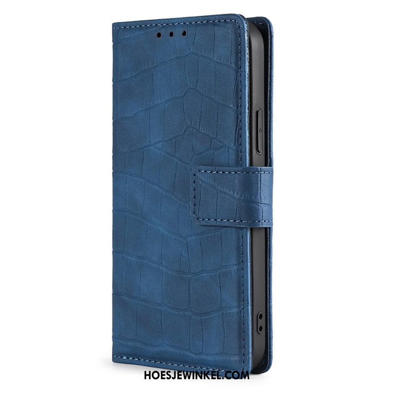 Folio-hoesje voor Sony Xperia 5 IV Krokodillenhuidstijl