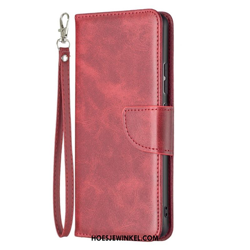 Folio-hoesje voor Xiaomi 12 / 12X Flip Case Gladde Flap Schuin