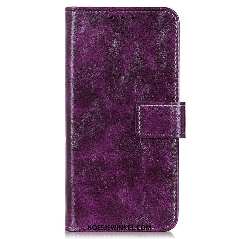 Folio-hoesje voor Xiaomi 12T / 12T Pro Imitatie Lakleer