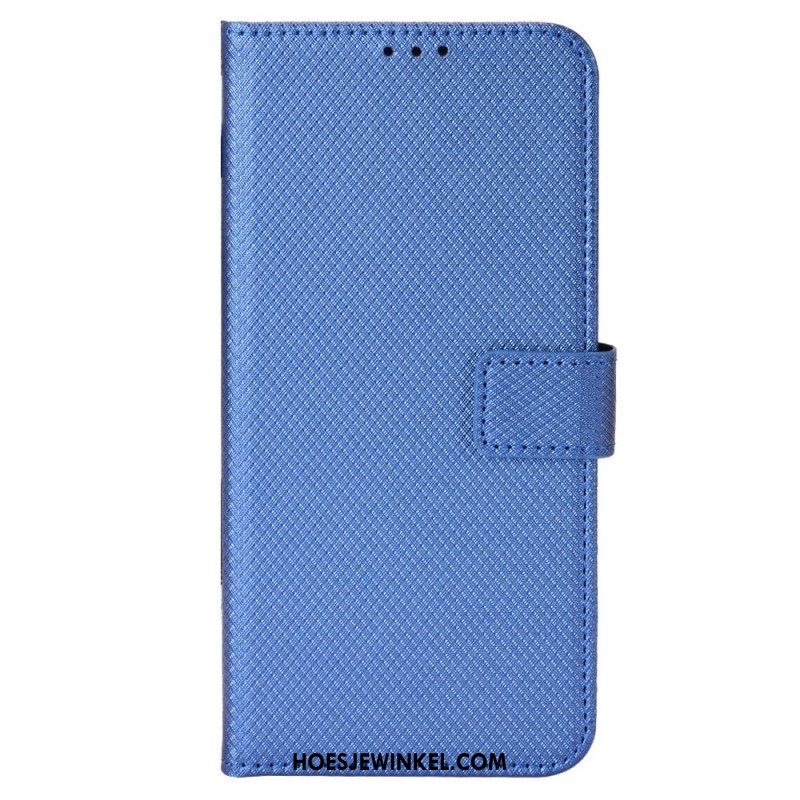 Folio-hoesje voor Xiaomi 12T / 12T Pro Met Ketting Kunstleren Riem