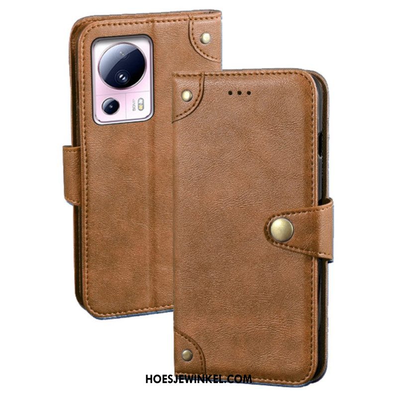 Folio-hoesje voor Xiaomi 13 Lite Vintage Idee