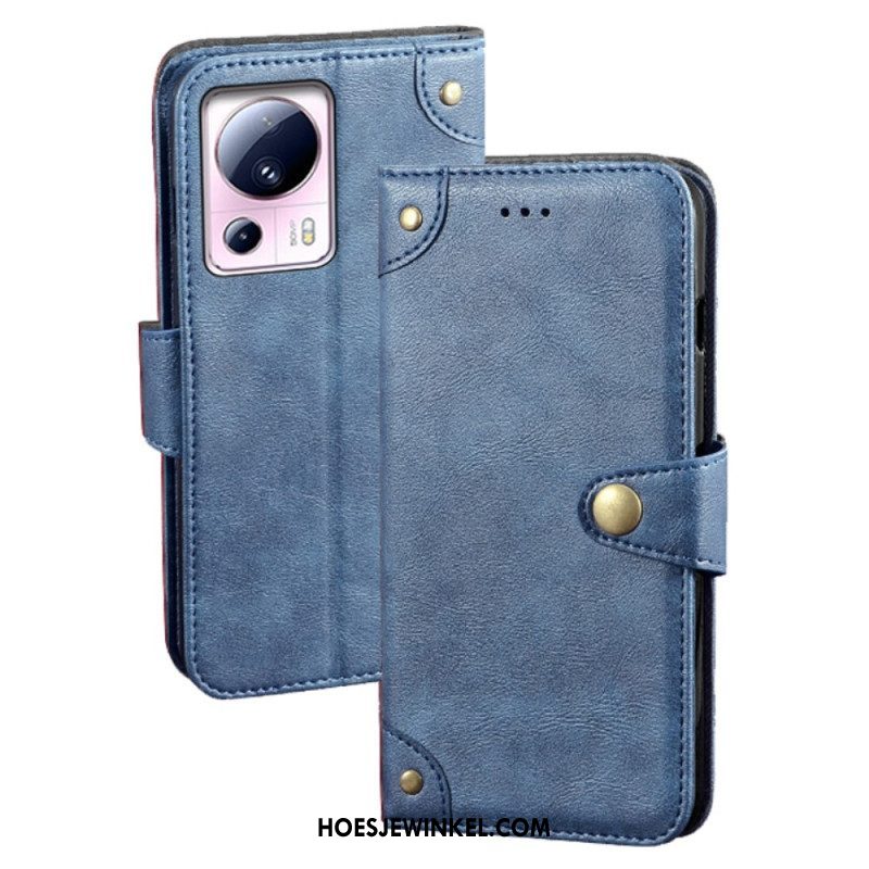 Folio-hoesje voor Xiaomi 13 Lite Vintage Idee