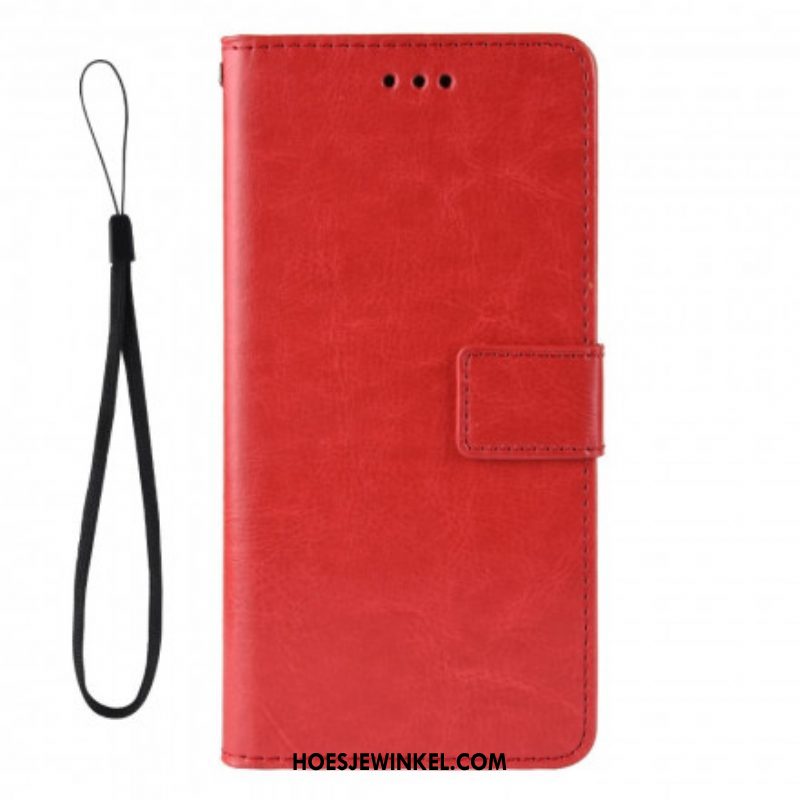 Folio-hoesje voor Xiaomi Redmi Note 10 / 10S Flitsend Kunstleer