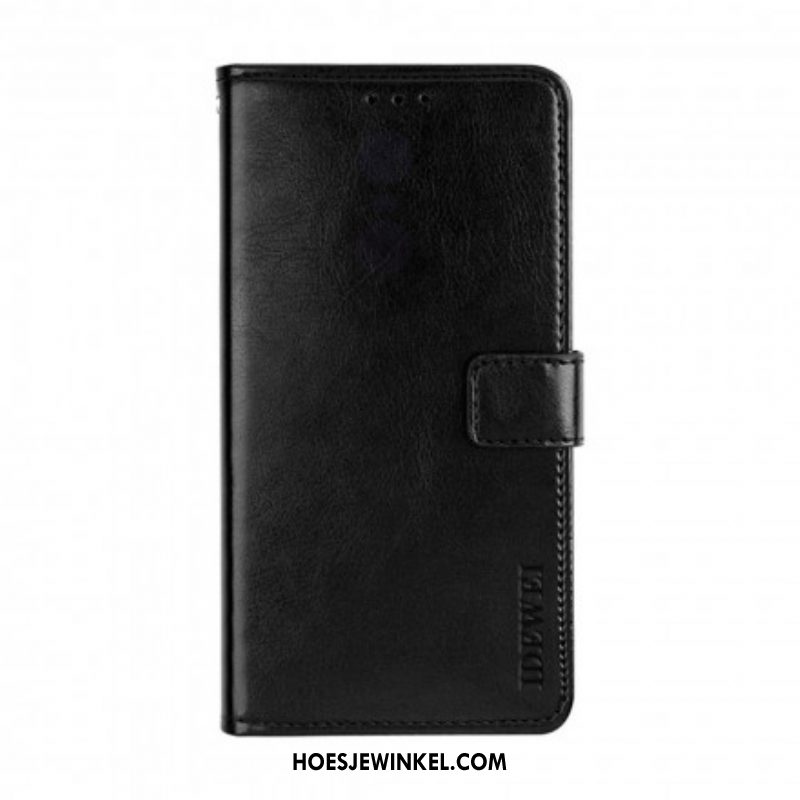 Folio-hoesje voor Xiaomi Redmi Note 10 / 10S Imitatieleer Idewei