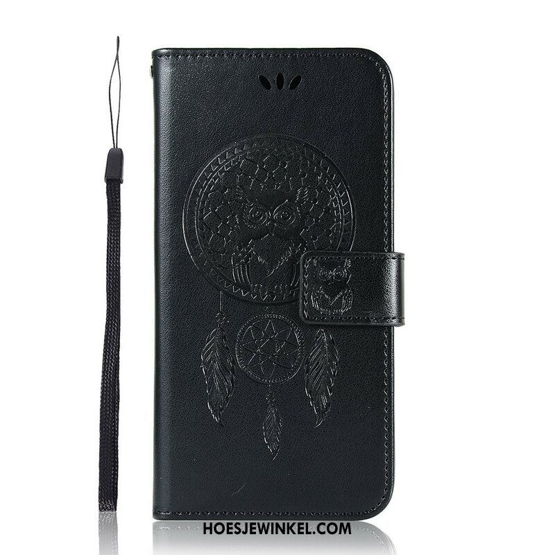 Folio-hoesje voor Xiaomi Redmi Note 10 5G Uil Dromenvanger