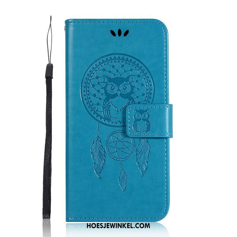 Folio-hoesje voor Xiaomi Redmi Note 10 5G Uil Dromenvanger