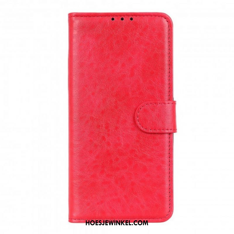 Folio-hoesje voor Xiaomi Redmi Note 10 Pro Getextureerd Kunstleer
