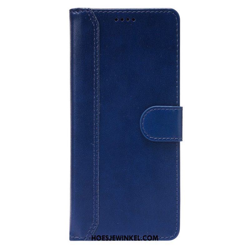 Folio-hoesje voor Xiaomi Redmi Note 10 Pro Glanzende En Zichtbare Naden