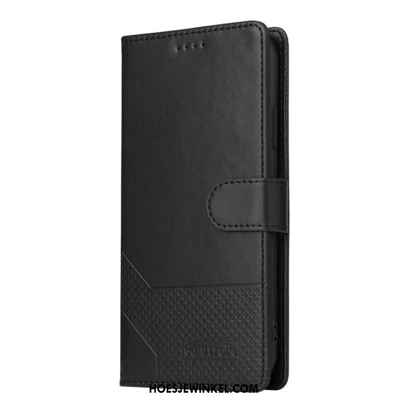 Folio-hoesje voor Xiaomi Redmi Note 10 Pro Ledereffect Gq.utrobe